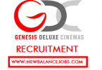 Genesis deluxe cinemas recruitment