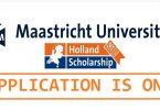 Maastricht University (UM) Holland-High Potential Scholarship