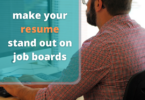 make your resume stand out on job boards