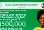 Federal Government Technical Entrepreneurship Skill Grant For Nigerians