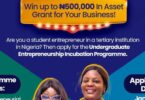 Undergraduate Entrepreneurship Incubation Program