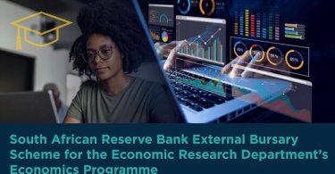 South African Reserve Bank (SARB)  Master’s in Data Science and Machine Learning Scholarship