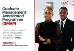 UBA Group Graduate Management Accelerated Program (GMAP)
