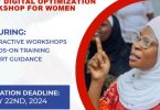 Business Optimization Workshop for Women Entrepreneurs