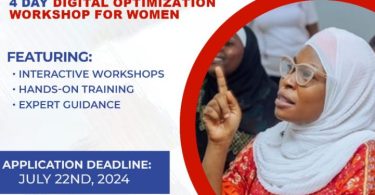 Business Optimization Workshop for Women Entrepreneurs