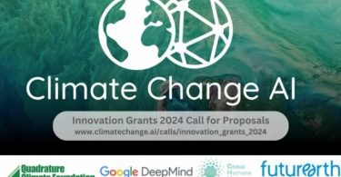 Climate Change AI Innovation Grants