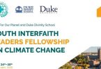 FFOP Youth Interfaith Leaders Fellowship on Climate Change