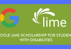 Google Lime Scholarship