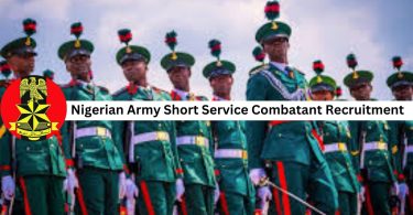 Nigerian Army Short Service Combatant Recruitment