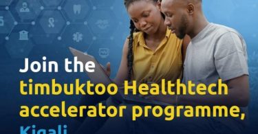 UNDP timbuktoo HealthTech Startup Accelerator Program