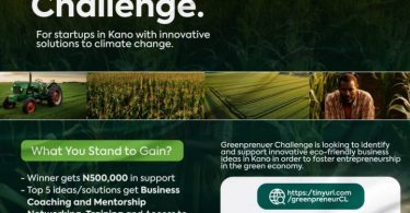 Greenpreneur Challenge For Aspiring Entrepreneurs