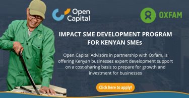 Open Capital Impact SME Development Program