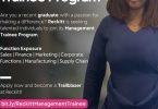 Reckitt Nigeria Management Trainee