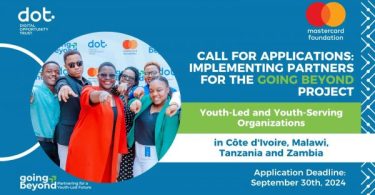 Call For Applications : Round 2 Partners for Going Beyond Project 2024 (USD 40,000 and 120,000 Grant)