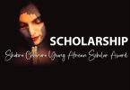 Shakira Choonara Scholarship Award for Africans