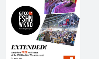 FREE Retail Space at GTCO Fashion Weekend