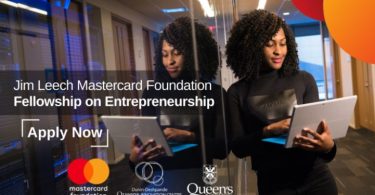 Jim Leech Mastercard Foundation Fellowship on Entrepreneurship