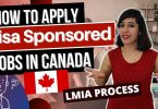 LMIA Approved jobs in Canada for Foreigners