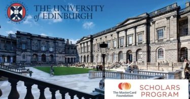 University of Edinburgh, Mastercard Online Masters Program Scholarship For African Students