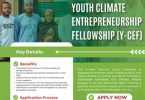 Youth Climate Entrepreneurship Fellowship