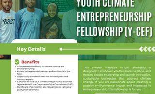 Youth Climate Entrepreneurship Fellowship