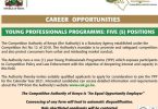 Competition Authority of Kenya Young Professional Program