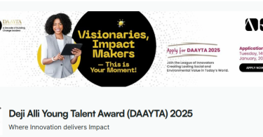 Deji Alli Young Talent Award (DAAYTA)