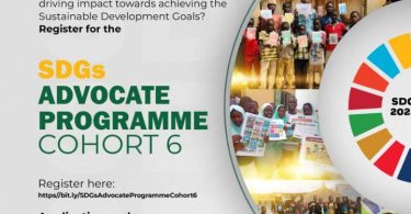 Sustainable Development Goals (SDGs) Advocate Program Cohort 6