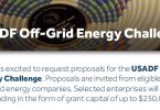 USADF Off-Grid Energy Challenge