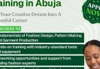 SMEDAN Free Fashion Design Training For Nigerian Youths