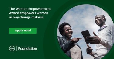 Bayer Foundation Women Entrepreneurs Award