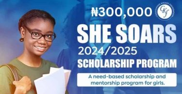 CKF SHE Soars Scholarship For Nigerians