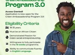 Green Ambassadorship Program For African Youths