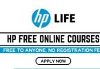 HP Free Online Courses with Free Certificates