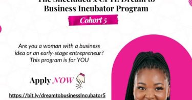 Shecluded x CFYE Dream to Business Incubator Program