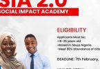 Social Impact Academy (SIA) For Nigerians