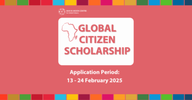 Ban Ki-moon Global Citizen Scholarship Program