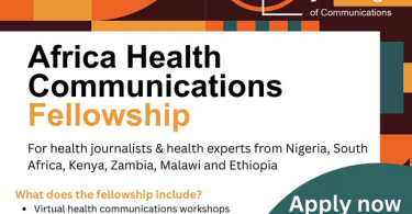 Africa Health Communications Fellowship