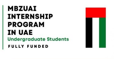 MBZUAI Research Paid Internship Program