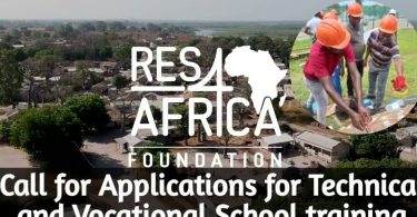 RES4Africa Academy Technical and Vocational School 2025 for Africans (Scholarships Available)