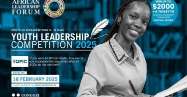 UONGOZI Institute’s Youth Leadership Competition