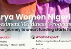 AWN Investment Readiness Program for Women-led Businesses