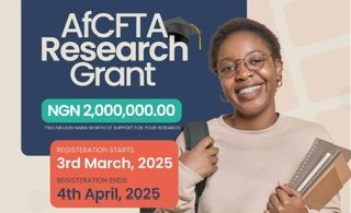 AfCFTA Research Grant for Final-Year Economics Students